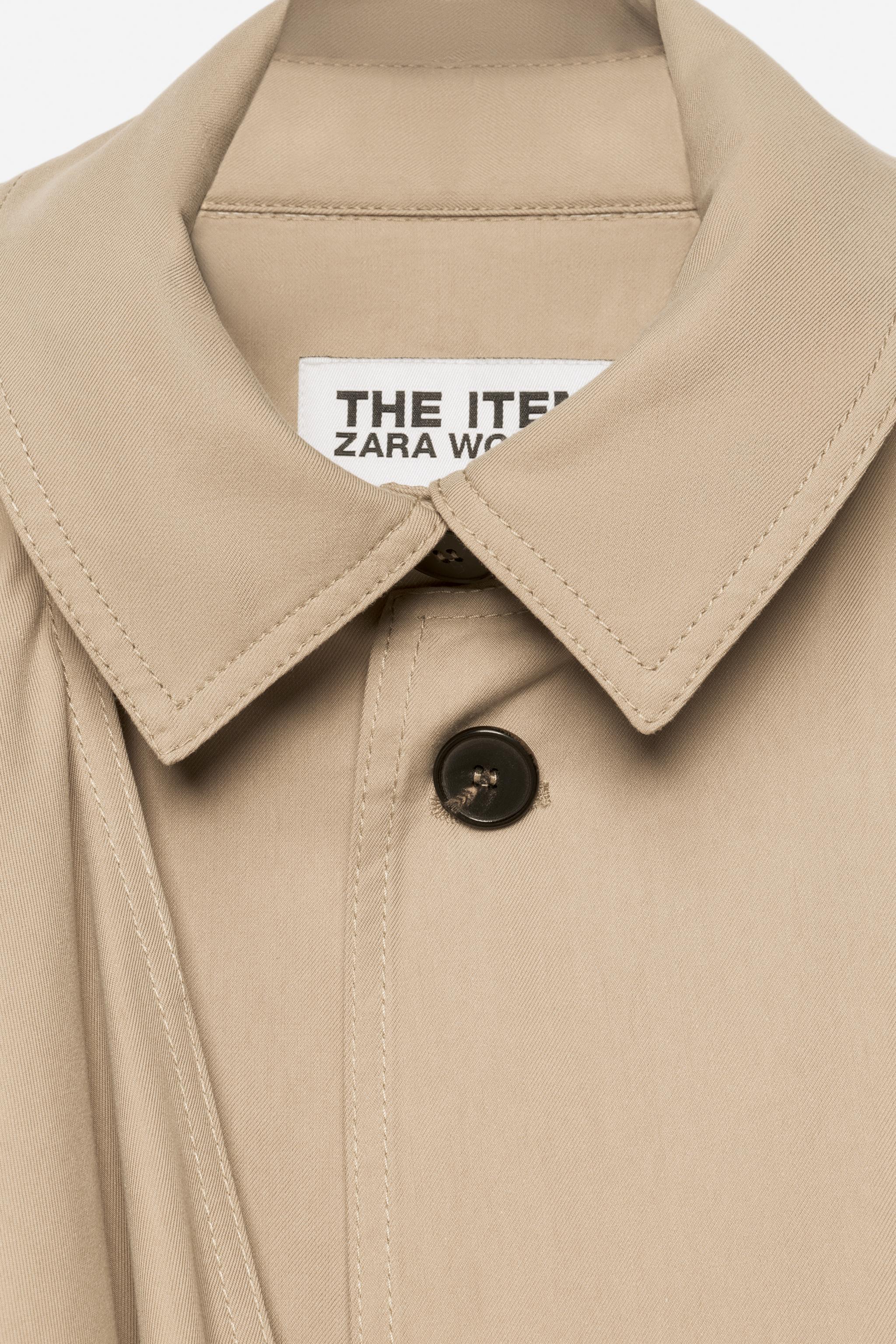 2-IN-1 REMOVABLE VEST TRENCH COAT - THE ITEM ZARA WOMAN